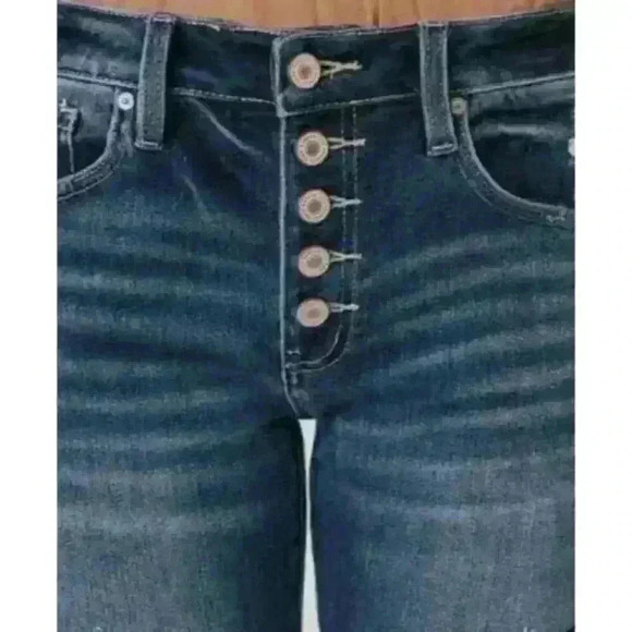 Kancan Cali Mid Rise Boyfriend Jeans Sz 11 Womens Jeans - Picture 3 of 3